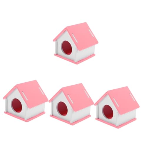 Ipetboom 4 Stücke Meerschweinchen Hideout Hamster Hideout Bett Tier Hideout Dekorative Hideout Haustier Spielzeug Ipetboom 4 Stücke Meerschweinchen Hideout Hamster Hideout Bett Tier Hideout Dekorative Hideout Haustier Spielzeug von Ipetboom
