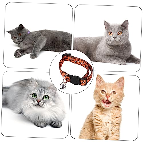 Ipetboom 4stücke Teiliges Verstellbarer Haustierhalsbänder Mit Halloween-Druck Und Glocken Stylische Katzen Und Hundehalsbänder Zufälligem Design Für Partys Und Anlässe Ipetboom 4stücke Teiliges Verstellbarer Haustierhalsbänder Mit Halloween-Druck Und Glocken Stylische Katzen Und Hundehalsbänder Zufälligem Design Für Partys Und Anlässe von Ipetboom