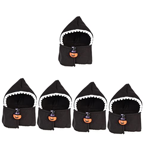 Ipetboom 5st Halloween-Hut Zubehör Für Haustierkleidung Pullover Für Kaninchen Hamster Süße Hasenkleidung Schmuckzubehör Hunde-Cosplay-mütze Hasenmütze Weihnachten Tierischer Hut Baumwolle von Ipetboom