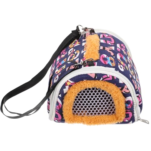 Hamster Aus Tasche Hamsterträger Versteck Für Igel Hamster-reisetransporter Meerschweinchen Träger Frettchenhütte Hamster-Accessoire Hasenträger Segeltuch Klein Reisen Haustierbett von Ipetboom