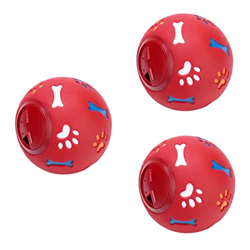 Ipetboom 3st Plüschtiere Hunde-Puzzle-Feeder Chucky Plüsch Weiches Spielzeug Hundespielzeugball Hunde-leckerli Spielzeugspender Für Hundefutter Plüsch Haustier Trainingsmaterial von Ipetboom