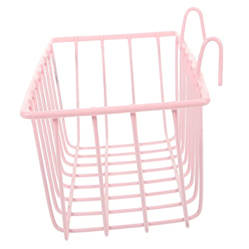 Ipetboom Metall Heuraufe Kaninchen Heu Feeder Heavy Duty Metallrahmen Heuhalter Bunny Feeder Krippe für Kaninchen Meerschweinchen Bunny Chinchilla Pink Meerschweinchen Heu Feeder von Ipetboom