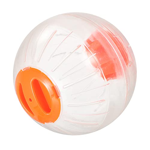 Ipetboom Hamster Laufball Silent Runner Hamsterrad Hamster Übung Kleintier Übung Hamsterkäfigrad Hamster Laufrad Hamsterspur Transparenter Ablauf Spielzeug Plastik Mini 15c Haustierzubehör von Ipetboom