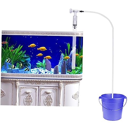 Ipetboom Kiesstaubsauger für Aquarien Siphonreiniger für Aquarien Siphonpumpe für Aquarien Aquariumreiniger waschsauger Aquarien Siphon Kies Waschmittel Abwassersauger von Ipetboom