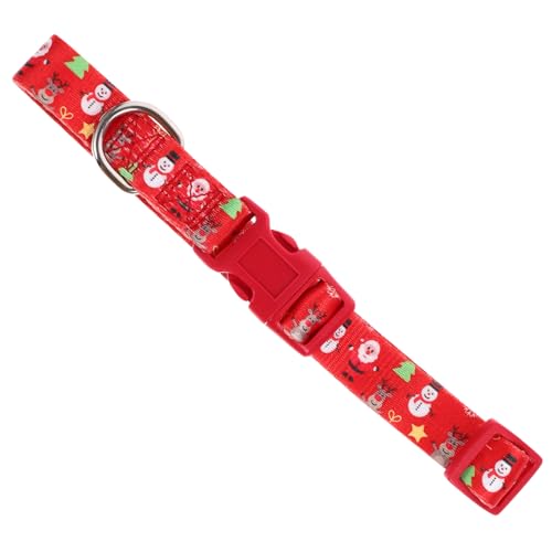 Ipetboom Weihnachtskostüme Für Weihnachten Welpenhalsband Weihnachtshundehalsband Weihnachts-hundezubehör Weihnachtshalsbänder Für Haustiere Festliches Polyester Kätzchen Leine von Ipetboom