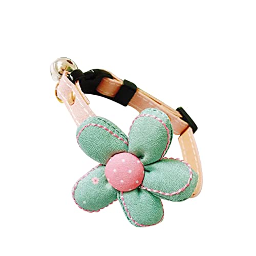 Ipetboom Haustierhalsband Für Und Hunde Blumenglocken-Halskette Verstellbar Pu- Stilvolles Ipetboom Haustierhalsband Für Und Hunde Blumenglocken-Halskette Verstellbar Pu- Stilvolles von Ipetboom