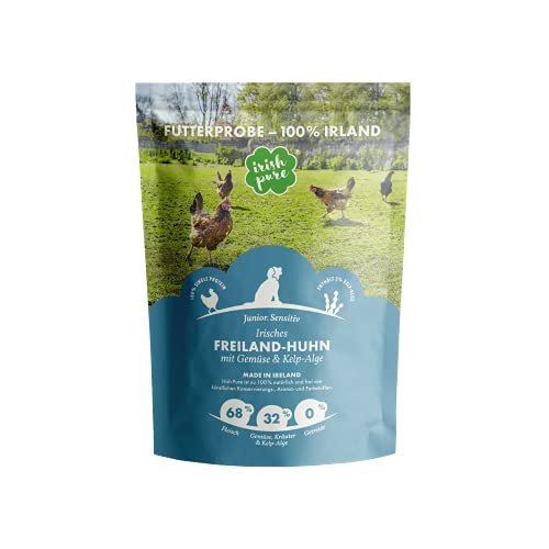 Irish-Pure Futterprobe: Irisches Freiland-Huhn mit Gemüse & Kelp-Alge, Junior von Irish Pure