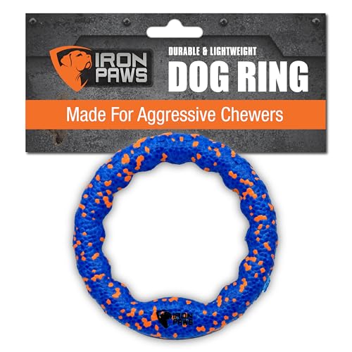 Iron Paws - Schaumstoffring Hundespielzeug (blau) von Iron Paws