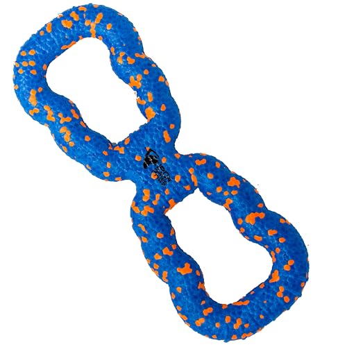 Iron Paws Tough Dog Pull Toy, Blue - Tough Dog Pull Toys for Aggressive Chewers, for Fetch, Tug of War and Dog Training von Iron Paws