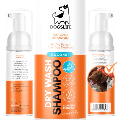 It's A Dogs Life Trockenwasch-Shampoo Parent (Kokosnuss) von It's A Dogs Life