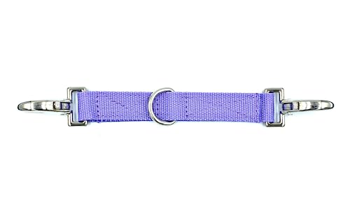 JA Horse Longierbrille gleichmäßigere beidseitige mit Gute Qualität D-Ring und Karabinerhaken (D-Ring Lavender) von JA Horse