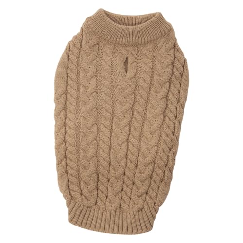 JACK AND VANILLA, Beigefarbener Pullover für kleine Hunde, modernes und bequemes Design, Größe S, ideal für Spaziergänge und entspannende Momente, maschinenwaschbar, 5Th Avenue Dogwalk-Modell JACK AND VANILLA, Beigefarbener Pullover für kleine Hunde, modernes und bequemes Design, Größe S, ideal für Spaziergänge und entspannende Momente, maschinenwaschbar, 5Th Avenue Dogwalk-Modell von JACK AND VANILLA