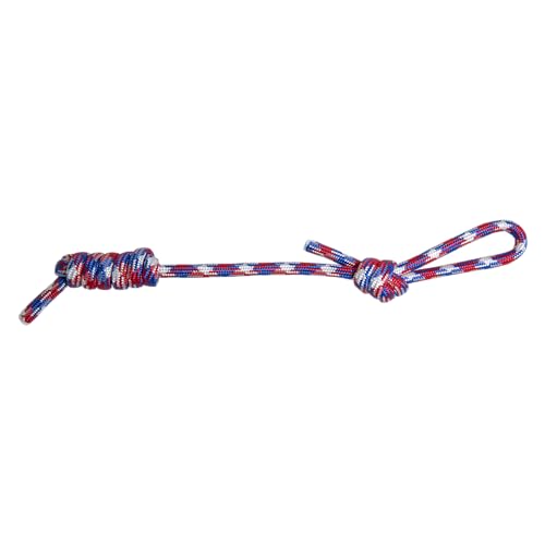 JACK AND VANILLA, Kauspielzeug für Hunde, Bunte Schleife aus ungiftigen Materialien, ideal für Spiel und Interaktivität, Länge 45 cm, lebendige Farbe, Modell Borabora von JACK AND VANILLA