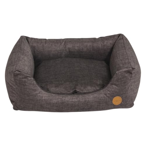 JACK AND VANILLA, Kissen für Hunde, Sofa, Modell Manchester, Farbe Braun, Größe M, 80 x 60 x 25 cm von JACK AND VANILLA