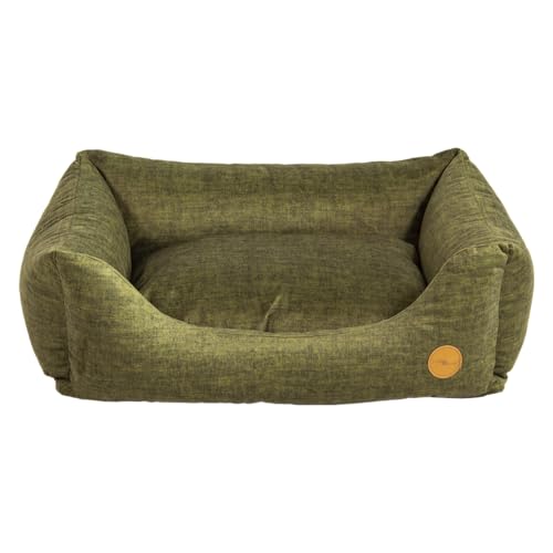 JACK AND VANILLA, Kissen für Hunde, Sofa, Modell Manchester, Farbe Grün, Größe M, 80 x 60 x 25 cm von JACK AND VANILLA