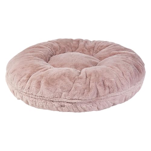 JACK AND VANILLA, Kuschelkissen für Hunde und Katzen, ultraweiche Polsterung, modernes Design, leicht zu waschen, Größe 105 cm, Farbe zartes Rosa, für alle Rassen von JACK AND VANILLA