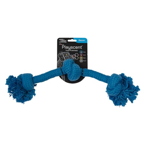 JACK AND VANILLA, Playscent Kauspielzeug für Hunde, mit Speckduft, ideal für interaktives Spielen, 48 cm, Mehrfarbig, für alle Rassen von JACK AND VANILLA