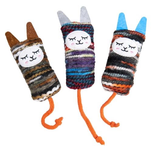 JACK AND VANILLA, Purrl Interaktives Katzenspielzeug, 13,5 cm, buntes und Verspieltes Design, aus langlebigen und ungiftigen Materialien, leicht zu reinigen, ideal für Spiel und Wohlbefinden, von JACK AND VANILLA