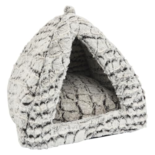 JACK AND VANILLA, Snakeskin Iglu für Katzen, 37 x 37 x 37 cm von JACK AND VANILLA