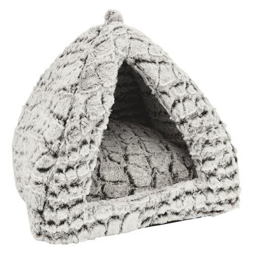 JACK AND VANILLA, Snakeskin Iglu für Katzen, 37 x 37 x 37 cm von JACK AND VANILLA