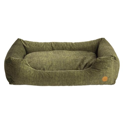 JACK AND VANILLA, Sofa, Hundekissen, Modell Manchester, Farbe Grün, Größe XL, 120 x 80 x 27 cm von JACK AND VANILLA