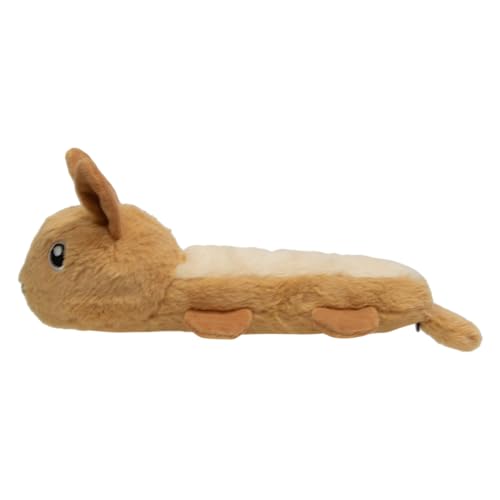 JACK AND VANILLA, Spielzeug für Tiere aus Plüsch, Hase, Beige, 32 cm – Optimaler Komfort, attraktives Design, verschleißfest, pflegeleicht, sensorische Stimulation von JACK AND VANILLA