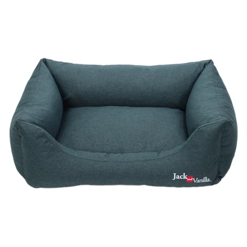 JACK AND VANILLA, Wasserdichtes Sofa für Tiere, modernes und ergonomisches Design, ideal für Hunde und Katzen, leicht zu reinigen, Maße: 70 x 100 x 26 cm, geknetet von JACK AND VANILLA