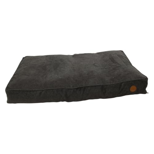 JACK AND VANILLA, bequemes und Elegantes Hundebett, Schaumstoffpolsterung, modernes Design, pflegeleicht, ideal für mittelgroße bis große Hunde, 120 x 80 cm, dunkelgrau, Zeitloses Modell Riga JACK AND VANILLA, bequemes und Elegantes Hundebett, Schaumstoffpolsterung, modernes Design, pflegeleicht, ideal für mittelgroße bis große Hunde, 120 x 80 cm, dunkelgrau, Zeitloses Modell Riga von JACK AND VANILLA