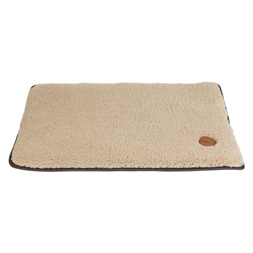 JACK AND VANILLA - Brooklyn Hundekäfigkissen – Schlafmatte Korb und Bett, langlebig, kleine bis große Hunde – Farbe Beige, XL, 104 x 68 cm von JACK AND VANILLA