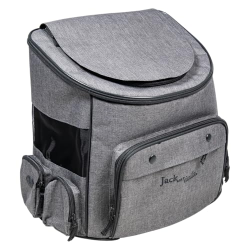 JV Travel Rugzak Grijs/Zwart-40 x 25 x 36 cm von JACK AND VANILLA