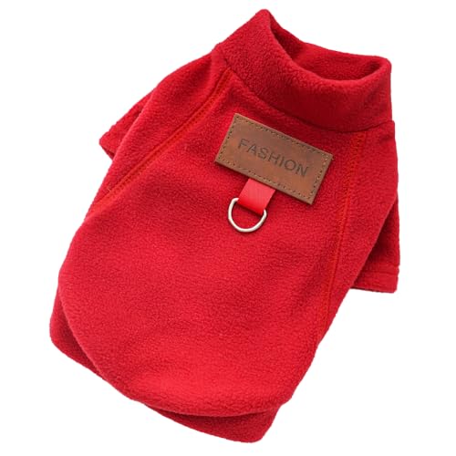 Jackanna Haustier Hund Hund Herbst und Winter gepolsterte Kleidung, Welpen Kleidung Winter warme Kleidung, Shaker Stoff Haustier Kleidung (Weinrot, XXL(15-20KG)) von JACKANNA