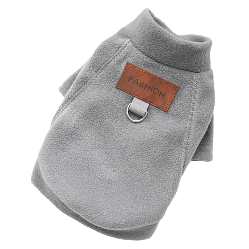 Jackanna Haustier Hund Hund Herbst und Winter gepolsterte Kleidung, Welpen Kleidung Winter warme Kleidung, Shaker Stoff Haustier Kleidung (grau, 4XL(30-45kg)) von JACKANNA