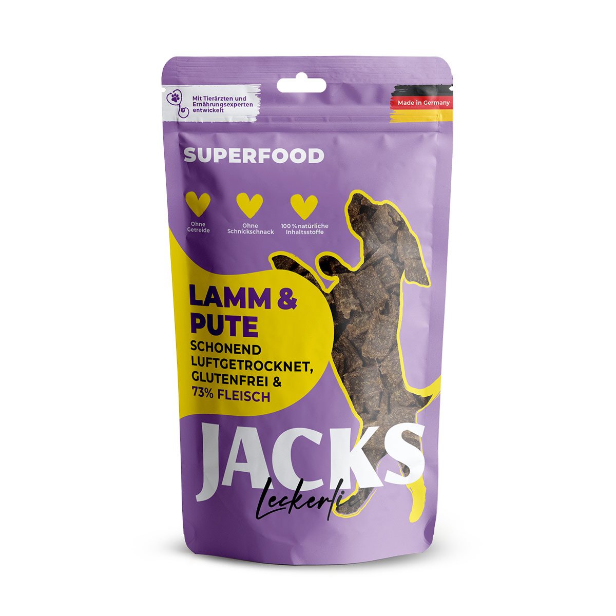 JACKS Splitter Soft Lamm & Pute 2x90g (1+1 gratis) von JACKS