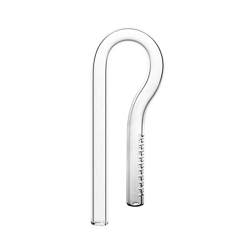 JARDLI Glas Mini Einlauf Lily Pipe für Nano Aquarium gepflanzt Tank (13mm für 12/16mm Schläuche) von JARDLI