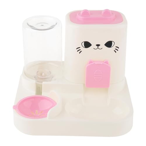 JAYIOLA Automatischer Haustierfütterer mit Automatischem Wasserspender Und Trockenem Futterbehälter Aus PP Material für Kleintiere, Rosa JAYIOLA Automatischer Haustierfütterer mit Automatischem Wasserspender Und Trockenem Futterbehälter Aus PP Material für Kleintiere, Rosa von JAYIOLA
