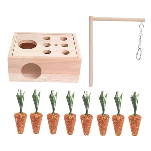 JAYIOLA Hamster Hideout Holz Lustige Kleine Tier Spielzeug für Chinchilla Maus Rennmäuse JAYIOLA Hamster Hideout Holz Lustige Kleine Tier Spielzeug für Chinchilla Maus Rennmäuse von JAYIOLA