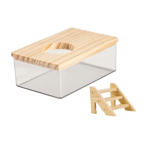 JAYIOLA Hamster Sandbadebox als Badezimmer für Eichhörnchen und Mäuse, L JAYIOLA Hamster Sandbadebox als Badezimmer für Eichhörnchen und Mäuse, L von JAYIOLA