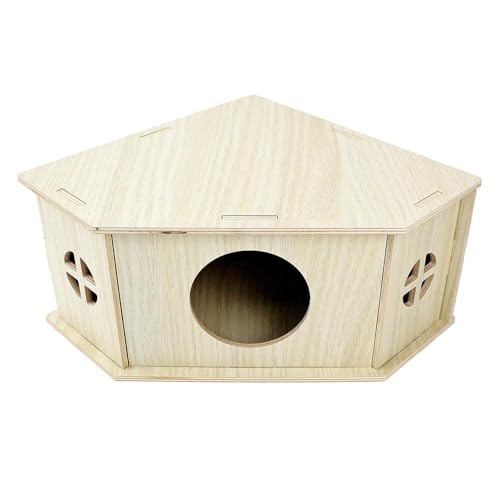 JAYIOLA Hamsterhaus, Hamster Lebensraum Erkundungsspielzeug, Einfache Montage, Handgefertigt, Rennmaus JAYIOLA Hamsterhaus, Hamster Lebensraum Erkundungsspielzeug, Einfache Montage, Handgefertigt, Rennmaus von JAYIOLA