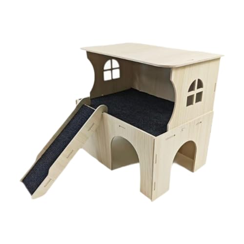 JAYIOLA Hamsterhaus Käfigzubehör Kleintierhütte für Kaninchen Hamster Rennmäuse JAYIOLA Hamsterhaus Käfigzubehör Kleintierhütte für Kaninchen Hamster Rennmäuse von JAYIOLA