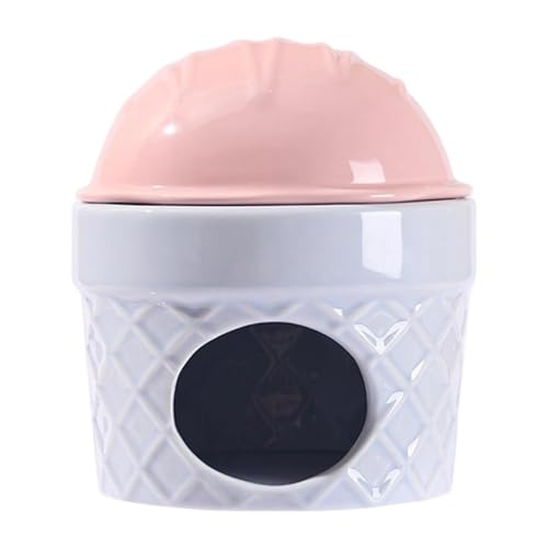 JAYIOLA Hamsterunterkunft in Form eines Desserts, Rückzugsort für Frettchen und Zwerghamster, Rosa JAYIOLA Hamsterunterkunft in Form eines Desserts, Rückzugsort für Frettchen und Zwerghamster, Rosa von JAYIOLA