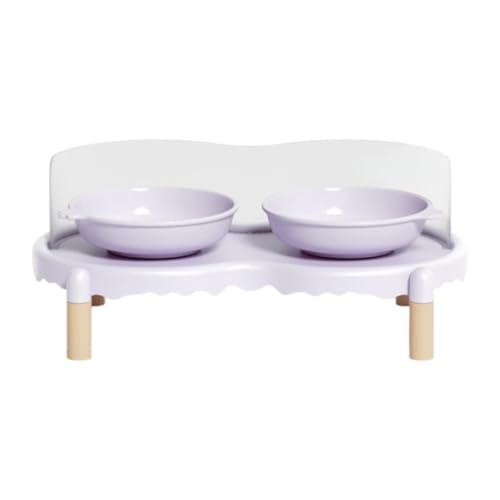 JAYIOLA Haustiernäpfe mit rutschfestem Stand, Futter- und Wassernapf-Set für drinnen, Lila JAYIOLA Haustiernäpfe mit rutschfestem Stand, Futter- und Wassernapf-Set für drinnen, Lila von JAYIOLA