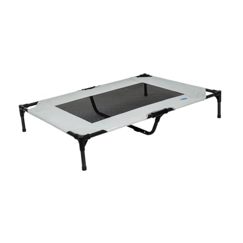 JAYIOLA Hochgelegtes Hundebett für den Innenraum, Tierbedarf mit Luftdurchlässigkeit und Katzenliege im Sommer, L 106cmx75cmx18cm JAYIOLA Hochgelegtes Hundebett für den Innenraum, Tierbedarf mit Luftdurchlässigkeit und Katzenliege im Sommer, L 106cmx75cmx18cm von JAYIOLA