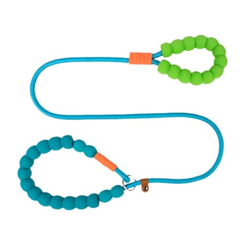 JAYIOLA Hundeleine mit Stoßdämpfung, tragbar und vielseitig einsetzbar für kleine bis große Hunde, Blau JAYIOLA Hundeleine mit Stoßdämpfung, tragbar und vielseitig einsetzbar für kleine bis große Hunde, Blau von JAYIOLA