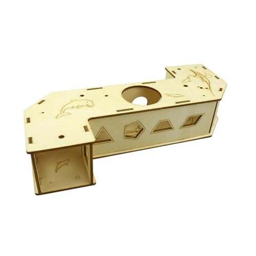 JAYIOLA Interaktives Hamsterhaus, Erkundungsspielzeug für Kleintiere, 22cmx12cmx5cm JAYIOLA Interaktives Hamsterhaus, Erkundungsspielzeug für Kleintiere, 22cmx12cmx5cm von JAYIOLA