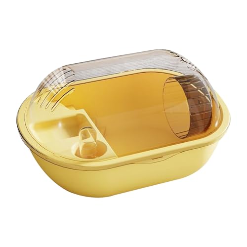 JAYIOLA Käfig für Kleintiere mit Kletterstruktur und Wasserbehälter, Gelb JAYIOLA Käfig für Kleintiere mit Kletterstruktur und Wasserbehälter, Gelb von JAYIOLA
