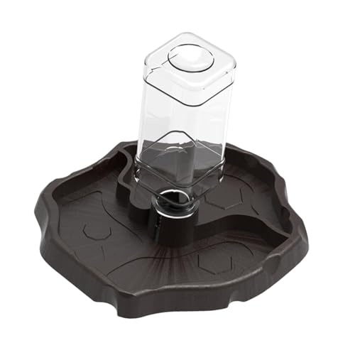 JAYIOLA Wassernapf und Futternapf für Reptilien, automatischer Spender für Schildkröten, Kaffee JAYIOLA Wassernapf und Futternapf für Reptilien, automatischer Spender für Schildkröten, Kaffee von JAYIOLA
