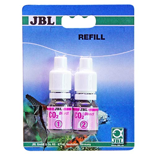 JBL 2541700 Nachfüller für Schnelltest zur Bestimmung, Kohlendioxidgehalts in Süßwasser Aquarien von JBL