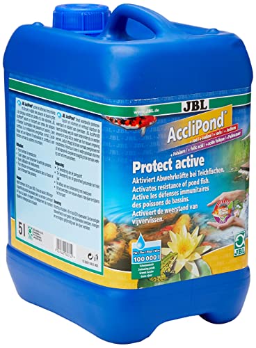 JBL AccliPond 26071 Wasseraufbereiter für Teiche, 5 l von JBL