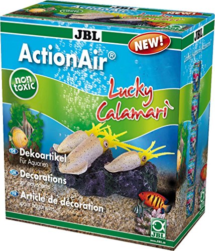 JBL Action Air Lucky Calamari 6430200 Dekorfigur Kalamare mit Luftantrieb für Aquarien von JBL