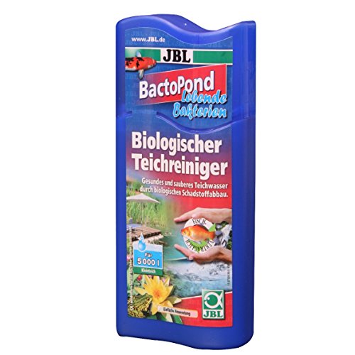 JBL BactoPond 27326 Bakterien zur Selbstreinigung vom Teich, 250 ml von JBL